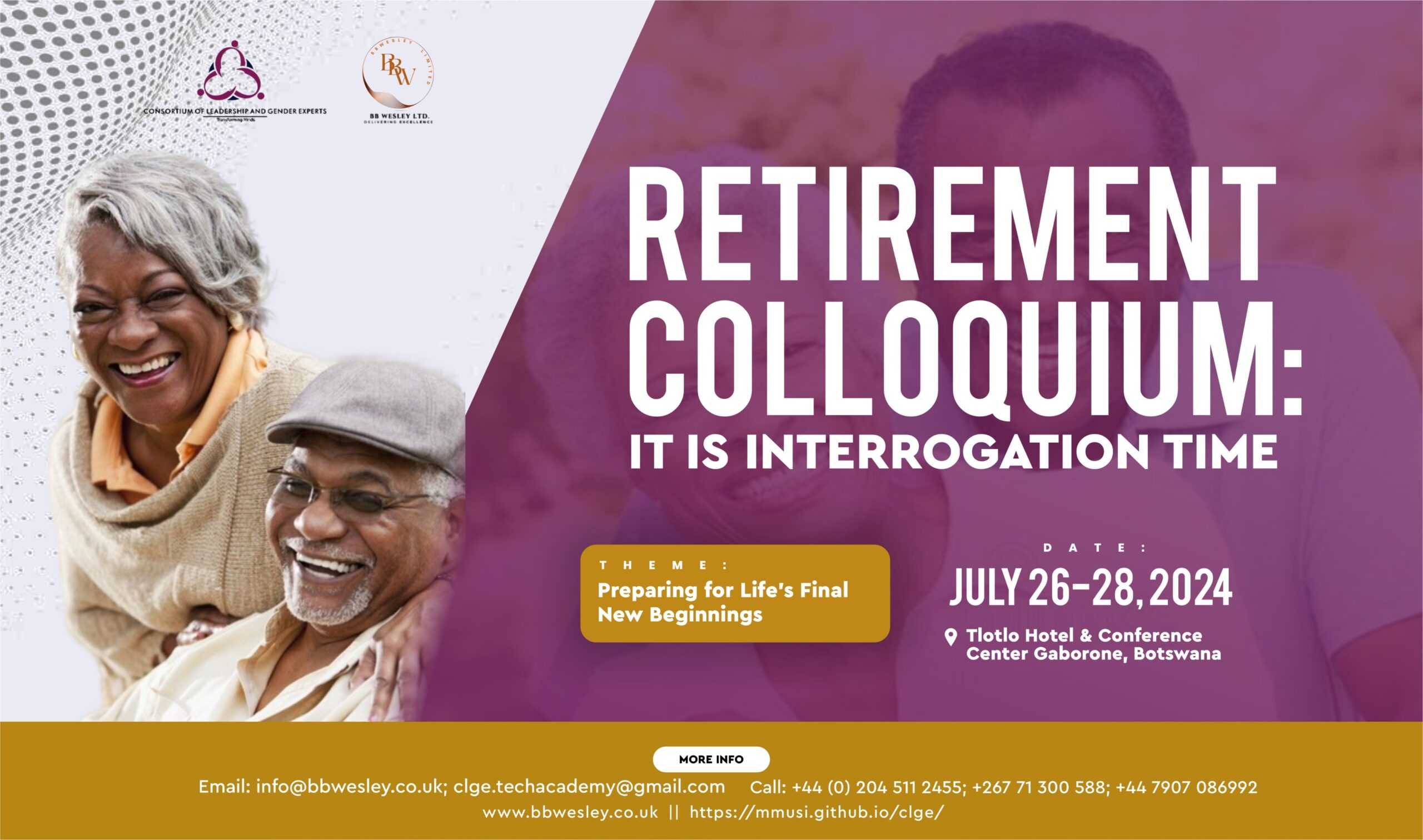 You are currently viewing RETIREMENT COLLOQUIUM: IT IS INTERROGATION TIME!
