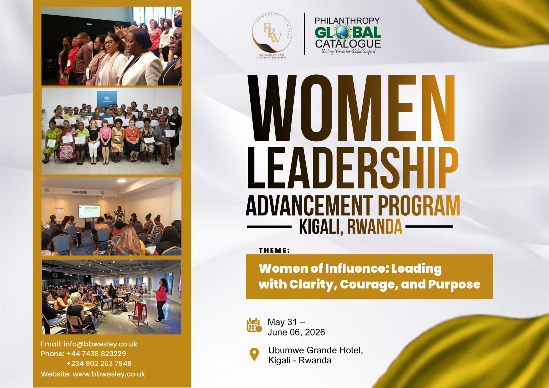 Read more about the article Women’s Leadership Advancement Program – Kigali, Rwanda
